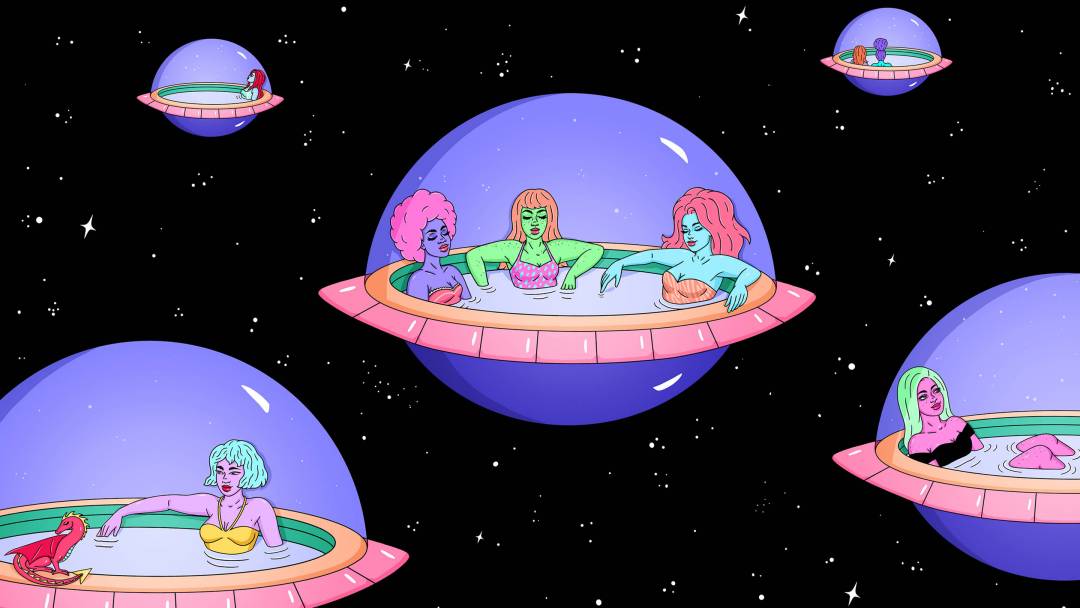 Artist Robin Eisenberg Takes Sexy to Intergalactic Heights