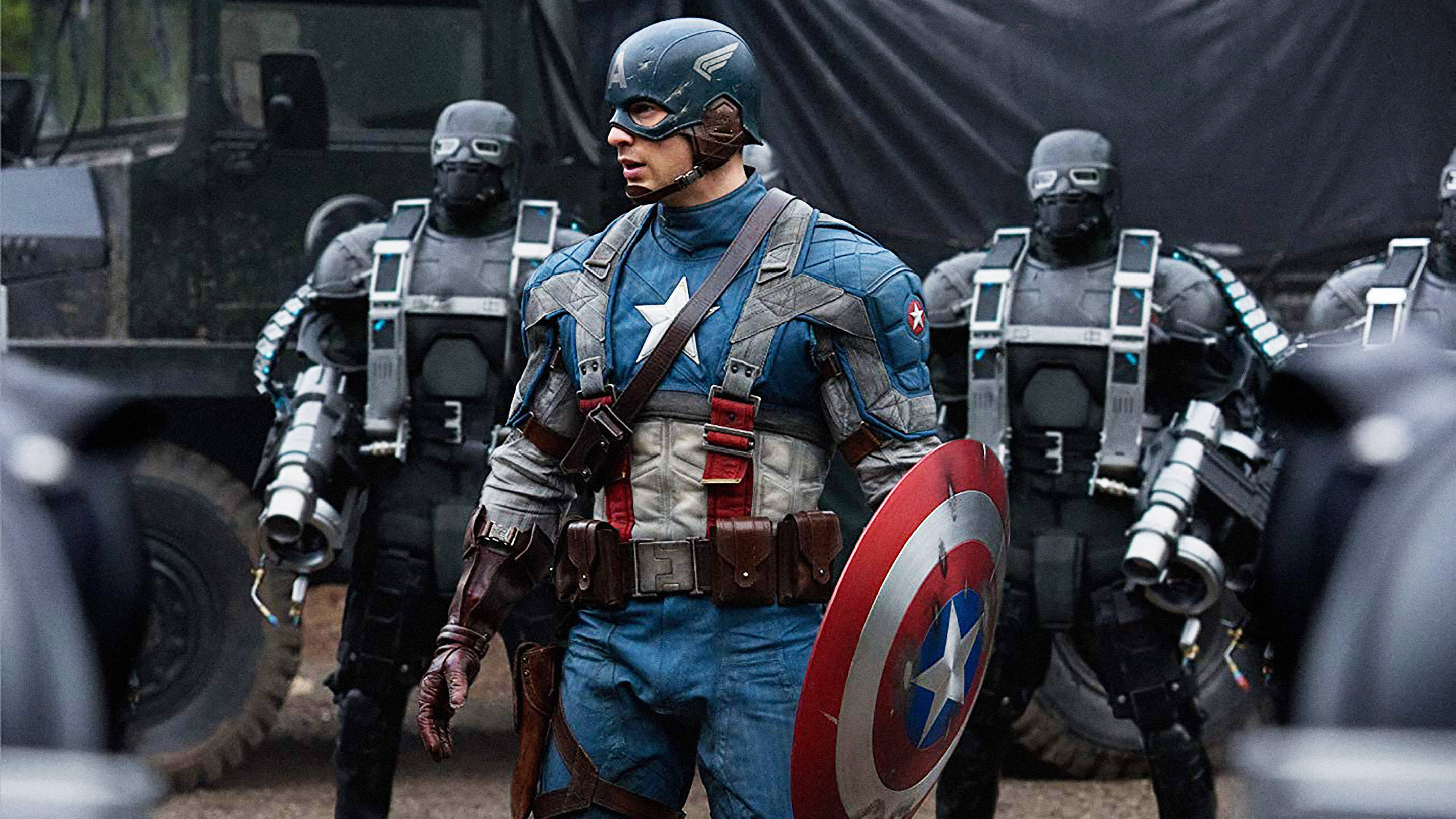 Chris Evans as Captain America