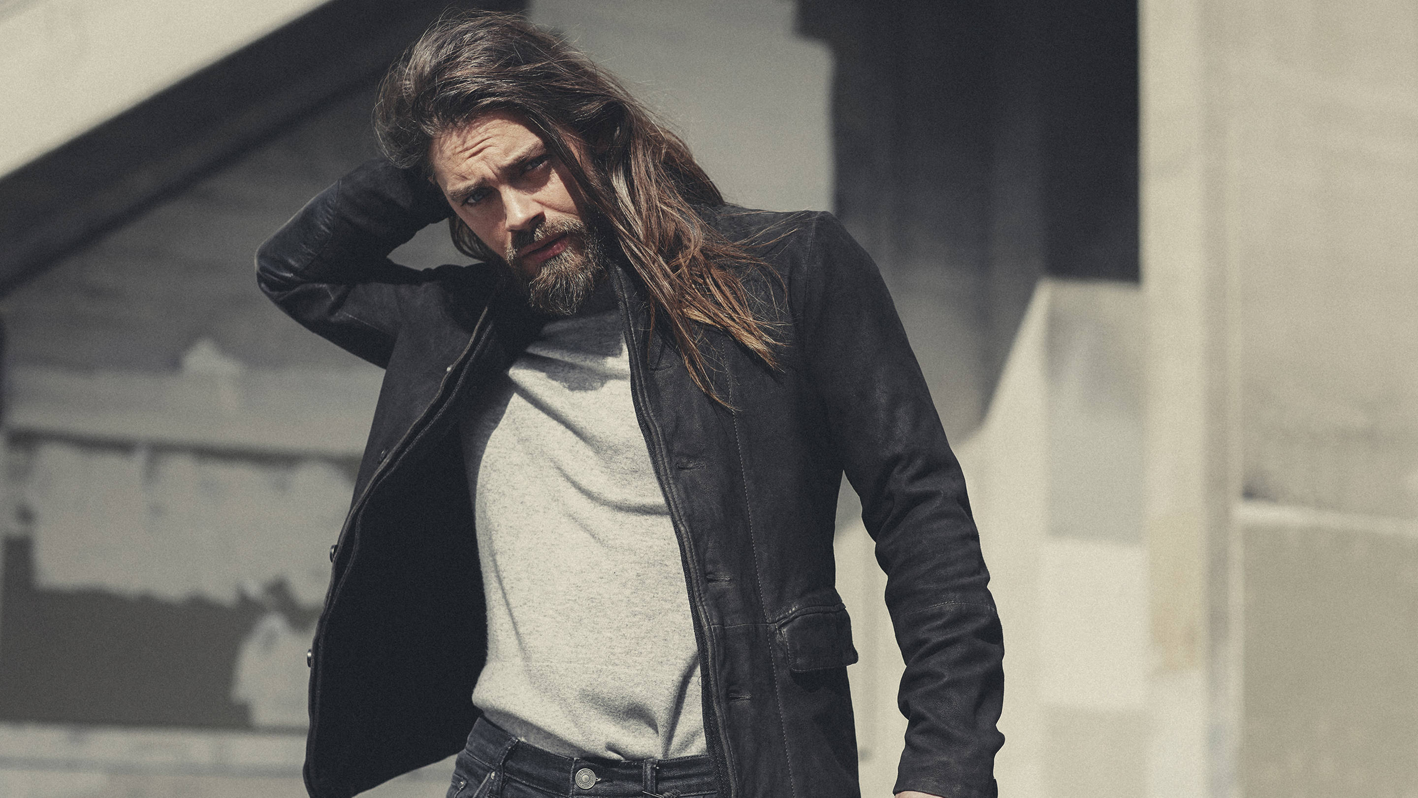 Walking Dead star Tom Payne for Playboy