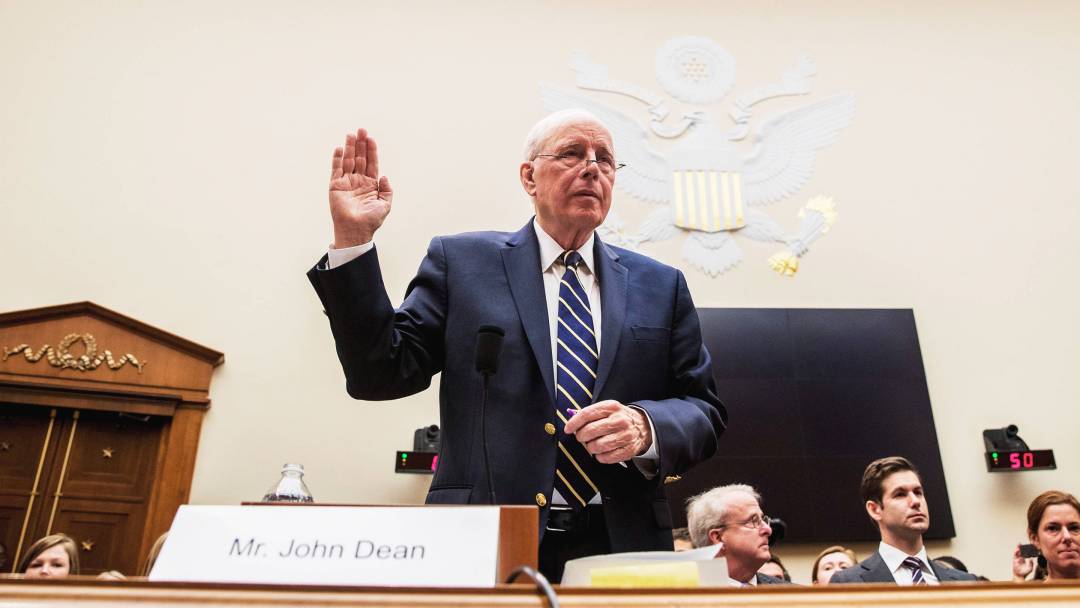 On John Dean and the Repeating of History