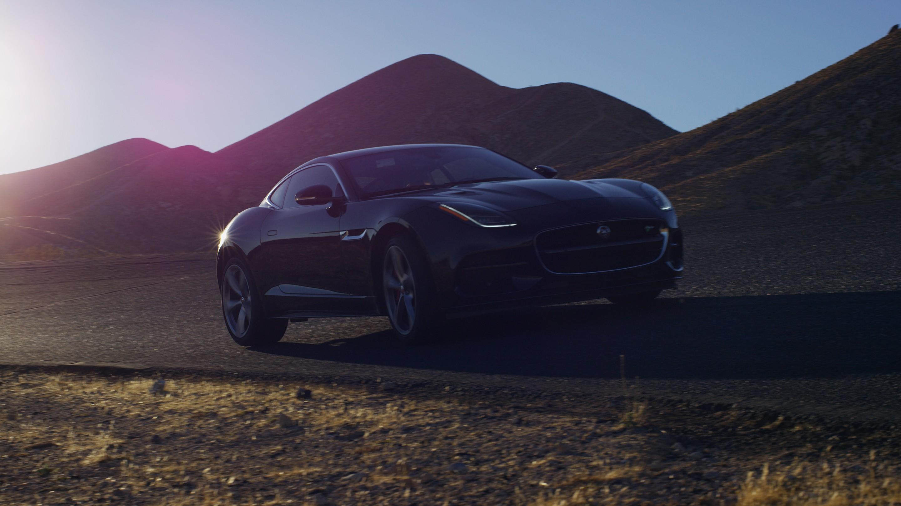 In the Driver's Seat of a 2018 Jaguar F-Type R