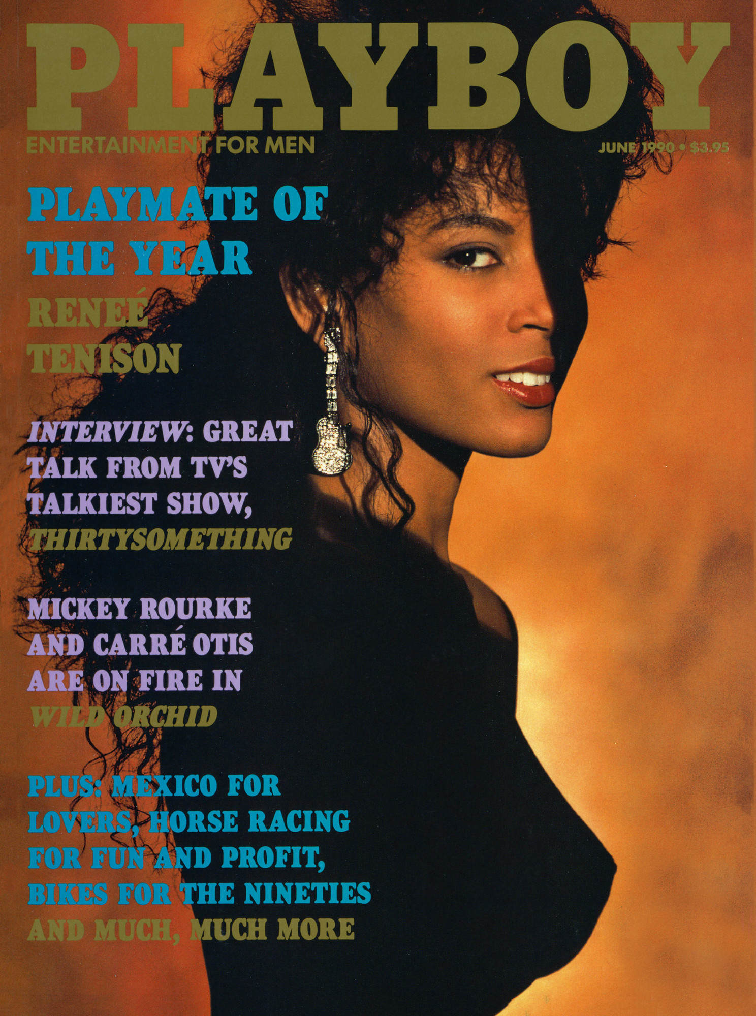 RENEÉ TENISON: Playmate of the Year 1990, November 1989 Playmate